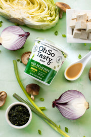 OhSo Tasty Soup, Low Carb, Vegan Gluten-Free, Low-Sodium, Ready In  1-Minute, Pack of 6 (Miso Delicious, Pack of 6)